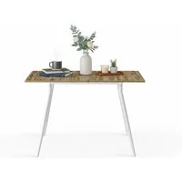 B&D home Esstisch LIO, Metallgestell schwarz oder weiß, ausziehbar, 4-6 Personen