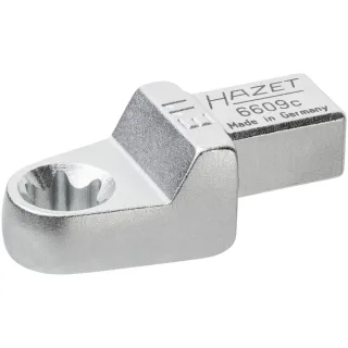 HAZET Einsteck TORX Ringschlüssel Einsteck-Vierkant 9 x 12 mm - 6609C-E11