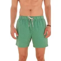 Next Badeshorts Bedruckte Seersucker-Badeshorts mit Streifen 5{dq} (1-St)