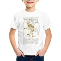 style3 T-Shirt Vitruvianischer Angus young tnt highway hard rock vinci ac-dc to hell
