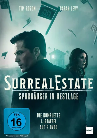 SurrealEstate - Spukhäuser in Bestlage Staffel 1 / Die ersten 10 Folgen der erfolgreichen Geisterjäger-Serie [2 DVDs]