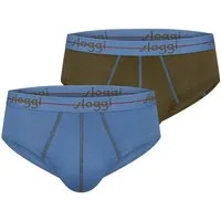 sloggi Midislip Blue Start (2-St) Midi Slip, Midibrief, Halbhoher Slip