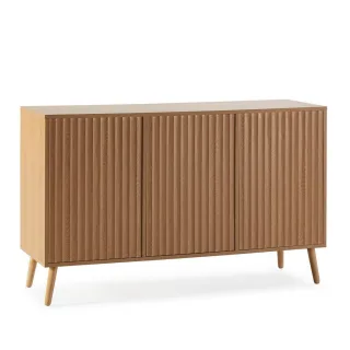 Sideboard, Honigeiche, Holzwerkstoff, Rechteckig, 120x75x40 cm, Wohnzimmer, Kommoden & Sideboards, Sideboards