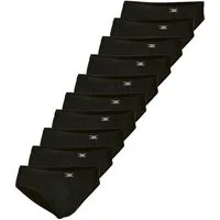 jbs Slip 10er Pack Organic Cotton (Spar-Set, 10-St) Mini Slip / Unterhose - Baumwolle - ohne Eingriff - Atmungsaktiv