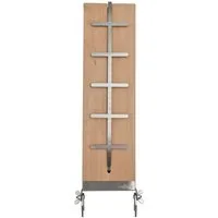 Grillfürst Räucherbrett Grillfürst Flammlachsbrett Buche 14 x 50 cm Klemm-Variante