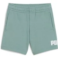 PUMA Trainingsshorts ESS NO. 1 LOGO SHORTS TR PS aus Baumwolle und Polyester, mit elastischem Bund, sportlicher Stil