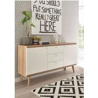 Home affaire Sideboard Merle, im skandinavischen Design, Breite 160 cm