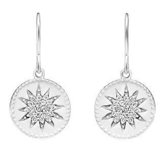 Orphelia 'Shine' Tropfenohrringe aus 925er Sterlingsilber für Damen - Silber ZO-7576