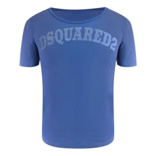 Dsquared2 Rundhals-t-shirt, Blau