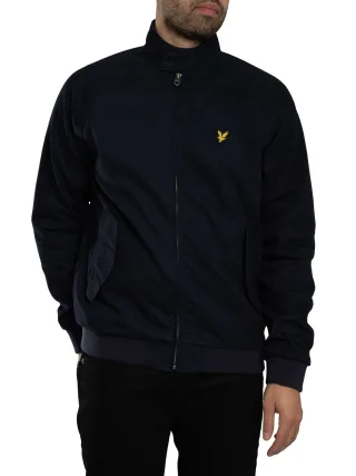 Lyle & Scott Harrington-Jacke Aus Baumwolle, Blau