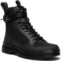 DR. MARTENS Comstech Schnürboots Blockabsatz, Workerboots mit Logoschriftzug
