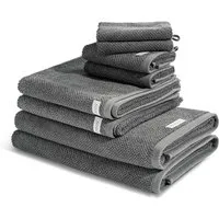 ROSS Handtuch Set Selection, Frottee (Spar-Set, 8-St), 2 X Wasch- 2 X Gäste- 2 X Dusch- 2 X Handtuch im Set - Baumwolle