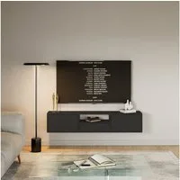 Selsey TV-Schrank FRAMME TV-Lowboard hängend 150 und 100 cm, mit Fächern und Ablagen