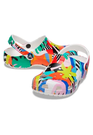 Crocs Classic Retro Resort Clog Damen Sandale Badelatsche Pantoffel 207849