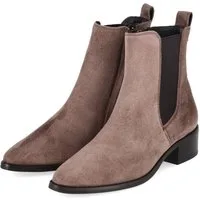Paul Green Paul Green 8271-069 Damen Rauleder brown Schlupfstiefel