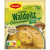 MAGGI Fertiggericht, Maggi Guten Appetit Waldpilz Cremesuppe mit natürliche Zutaten 50g