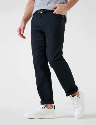 Eurex by Brax Herren Hose Style CARLOS, perma schwarz, Gr. 35/36