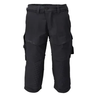 MASCOT Herren Dreiviertel-Hose mit Knietaschen CUSTOMIZED Schwarzblau 64 - 22249-605-010-C64