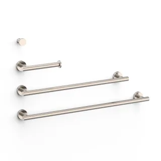 Tres Set bestehend aus 2 Handtuchhaltern + 1 Papierhalter ohne Deckel + 1 Haken , 09598102AC 09598102AC