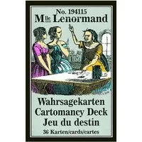 Königsfurt-Urania Verlag Spielesammlung Mlle Lenormand Wahrsagekarten No. 194115