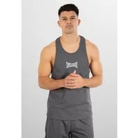Smilodox Tanktop Classic Ripp, Stringer mit Rippstruktur, lockeres Racerback Unterhemd Gym Shirt atmungsaktiv, pflegeleicht, Funktionsshirt, Fitness Freizeit