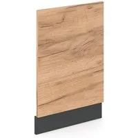 Vicco Frontblende R-Line, Goldkraft Eiche/Anthrazit, 45 cm ohne Arbeitsplatte (1 St)