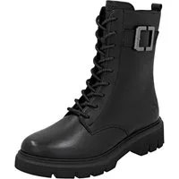 Remonte Schnürboots Stiefelette, Boots, Profilsohle, Blockabsatz mit Zierschnalle
