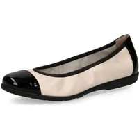 Caprice Ballerina Loafer, Slipper, Festtags Schuh mit Lack-Details