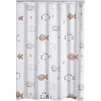 Ridder Duschvorhang Fishes beige Breite 180 cm