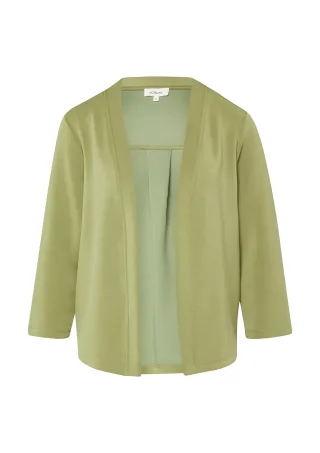 s.Oliver - Sweatshirt Jacke olive - Gr. - 46