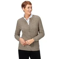 Witt Strickjacke Strickjacke Langarm Ajourstrick