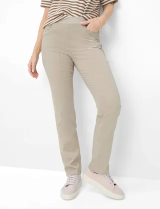 Raphaela by Brax Damen Schlupfhose Style PAMINA FUN SAND, hellbeige, Gr. 36