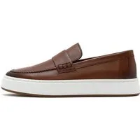 Derimod Lässige Loafer aus Leder Loafer Echtes Leder, Lederfutter, Polyurethan-Sohle, Slip-On-Stil