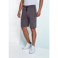 John Devin Sweatshorts, seitliche Taschen mit schwarzem Reißverschluss