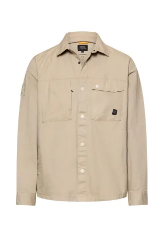 camel active - Overshirt mit Taschen light beige - Gr. - XL