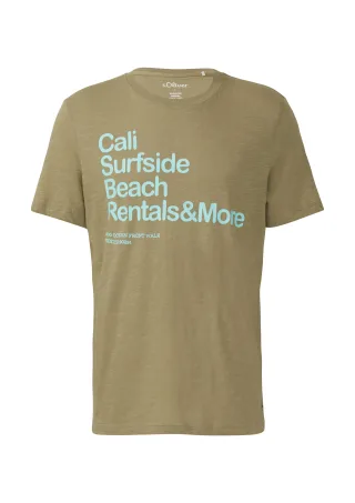 s.Oliver - T-Shirt olive - Gr. - S