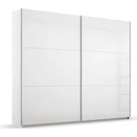 rauch Schwebetürenschrank AURELIO Kleiderschrank Garderobe (3 Ausstattungen BASIC/CLASSIC/PREMIUM (inkl. SOFT-CLOSE-FUNKTION) 3 verschiedene Ausstattungsvarianten Griffe aus Metall MADE IN GERMANY