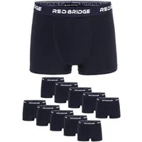 RedBridge Boxershorts 10er-Pack Bequeme Unterwäsche mit elastischem Bund (Set, 10er-Pack)