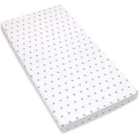 Amilian Spannbettlaken Spannbetttuch für Babybett Kinderbett Baby 100% Baumwolle 140x70 cm, Gummizug: an den Ecken, in vielen Mustern erhältlich