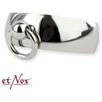 etNox Fingerring Story of O Ring mit Ring: Edelstahl silber von etNox