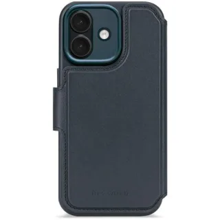 Decoded Leather Detachable Wallet iPhone 17 Navy Shadow