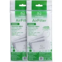 VIOKS Filtermatte Ersatz für Miele 3944711 SF-SAC20/30 Abluftfilter Air-Clean Filter, (2-St)