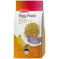 beaphar Ei-Mix für Kanarien & Exoten 150 g, Trockenfutter für: Vogel