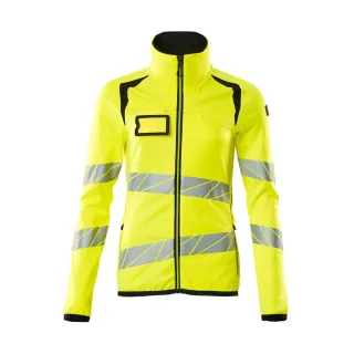 MASCOT Damen Fleecepullover mit Reißverschluss ACCELERATE SAFE Hi-vis Gelb / Schwarz S - 19153-315-1709-S