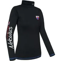 Nebulus Rollkragenpullover WARMER, Q1008 - Damen, schwarz, S/36