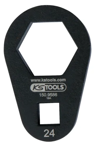 KS Tools 3/8" Einsteck-Ringschlüssel, extra flach - 150.9586