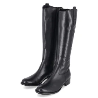 Gabor Reiterstiefel  Schwarz - Gr. 37 -  Textil