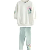 Next Top & Leggings Sweatshirt und Leggings im Set, Bluey (2-tlg)