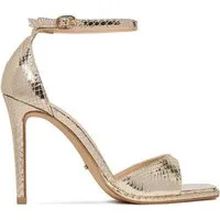 DeeZee Deezee Damen-Sandals Gold DeeZee-CEO-LCCC1510-1 Gold Sandale