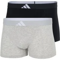 adidas Sportswear Trunk Active Flex Cotton Body (2er Pack) elastischer Logo-Bund, ohne Eingriff, sportliches Design
